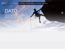 Tablet Screenshot of dato.org.tr