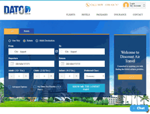 Tablet Screenshot of dato.com.au